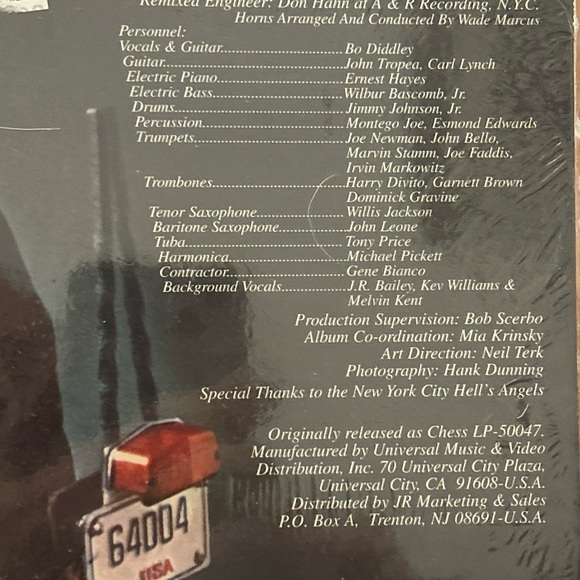 Bo Diddley Big Bad Bo Vinyl Lp Record 1974 Chess CH 50047-BRAND NEW - Picture 6 of 6